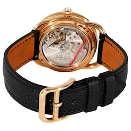 Hermès-Hermès Arceau Ecuyere AR6.670.221.mn0 Relógio unissex 18kt rosa ouro-Metálico