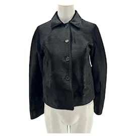 Prada-PRADA  Jackets T.it 40 leather-Black