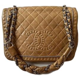 Chanel-Handbags-Caramel,Camel