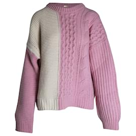 Autre Marque-Stine Goya Chunky Knit Sweater in Multicolor Wool-Multiple colors