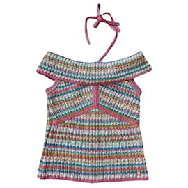 Chanel-Chanel Cuba Runway Knit Top-Multiple colors