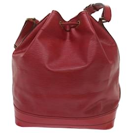 Louis Vuitton-LOUIS VUITTON Epi Noe Shoulder Bag Red M44007 LV Auth 67970-Red