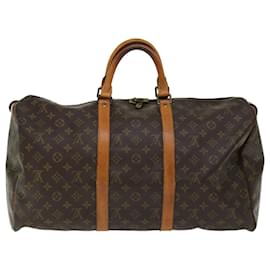 Louis Vuitton-Louis Vuitton-Monogramm Keepall 50 Boston Bag M.41426 LV Auth ki3563-Monogramm