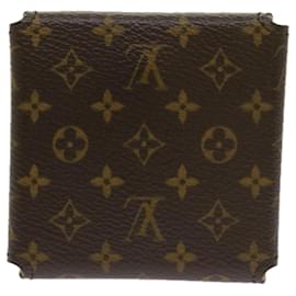 Louis Vuitton-Estojo para joias com monograma LOUIS VUITTON Caixa para joias Autenticação de LV11022-Monograma