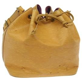 Louis Vuitton-LOUIS VUITTON Epi Petit Noe Shoulder Bag Tassili Yellow M44109 LV Auth 68383-Other