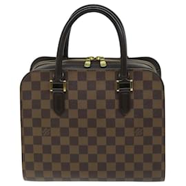 Louis Vuitton-LOUIS VUITTON Damier Ebene Triana Handtasche N51155 LV Auth 67755-Andere