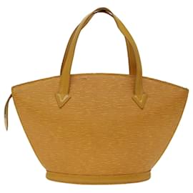 Louis Vuitton-Bolsa de mão LOUIS VUITTON Epi Saint Jacques Amarelo M52279 Autenticação de LV 68248-Amarelo