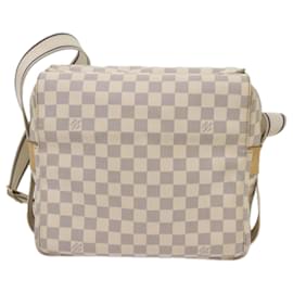 Louis Vuitton-LOUIS VUITTON Damier Azur Naviglio Shoulder Bag N51189 LV Auth 68445-Other