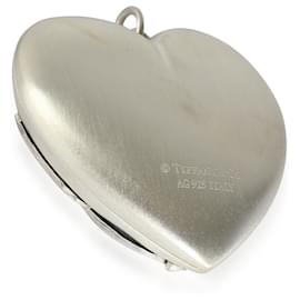 Tiffany & Co-TIFFANY & CO. Ziegfeld Heart & Daisy Pendant in  Sterling Silver-Other