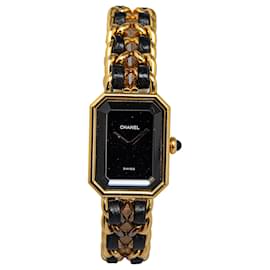 Chanel-Relógio Chanel Quartz Premiere Dourado-Dourado