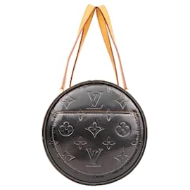 Louis Vuitton-Louis Vuitton Vernis Monogram Papillon Handbag-Black