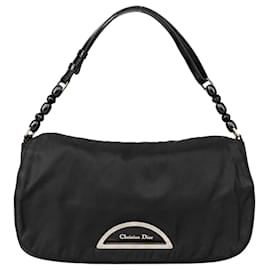 Dior-Christian Dior Malice Pearl Baguette Bag-Black