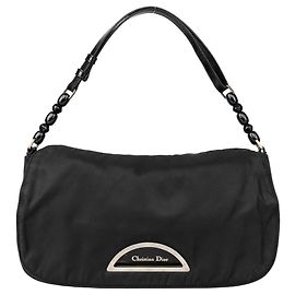 Borsa Baguette Di Perle Christian Dior Malice Nero