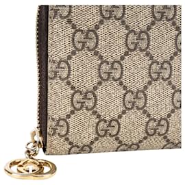 Gucci-Gucci GG Monogram Long Wallet-Beige