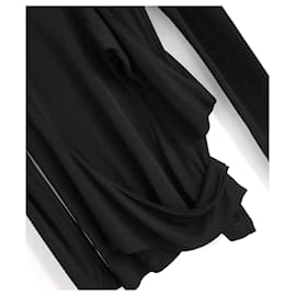 Proenza Schouler-Proenza Schouler draped long sleeve top-Black