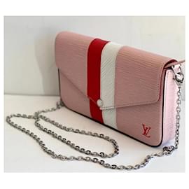 Louis Vuitton-Purses, wallets, cases-Silvery