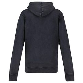 Courreges Sudadera con capucha polar de algodón gris Gris