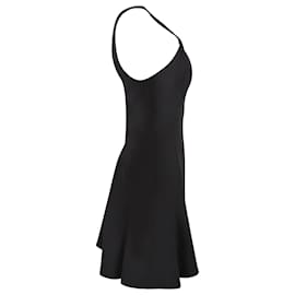 Victoria Beckham-Mini-robe plissée Victoria Beckham en soie noire-Noir
