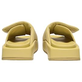 Autre Marque-GIA 1 M090 Butter Yellow Slides-Brown