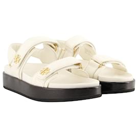 Tory Burch-Kira Sport Sandals - Tory Burch - Leather - New Ivory-White
