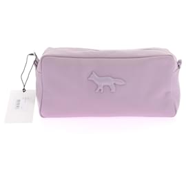 Autre Marque-MAISON KITSUNE  Travel bags T.  leather-Purple