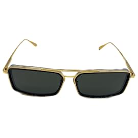 Linda Farrow-Óculos de sol LINDA FARROW T.  metal-Dourado