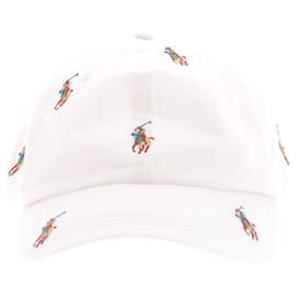 Polo Ralph Lauren-POLO RALPH LAUREN Chapeaux et chapeaux à enfiler T.International S Coton-Blanc