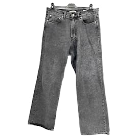 Autre Marque-NUESTRO LEGADO Jeans T.fr 48 Algodón-Gris