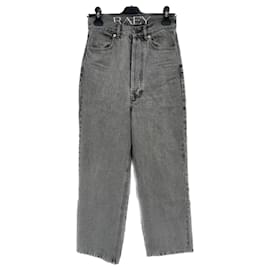Autre Marque-Jeans RAEY T.US 22 Algodão-Cinza