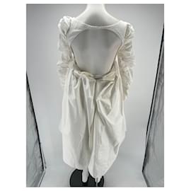 Khaite-KHAITE Robes T.US 4 cotton-Blanc