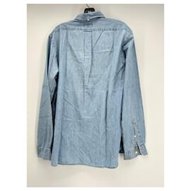 Polo Ralph Lauren-POLO RALPH LAUREN  Shirts T.International L Cotton-Blue
