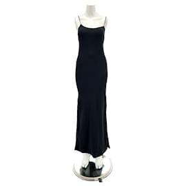 Autre Marque-BASSIKE  Dresses T.International S Cotton-Black