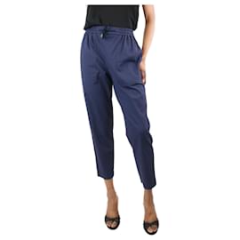 Autre Marque-Pantaloni elasticizzati blu scuro - taglia S-Blu