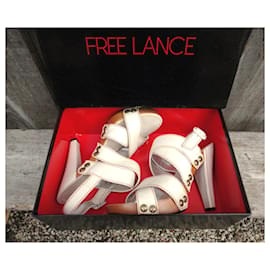 Free Lance-sandálias Fre Lance tamanho 40-Branco