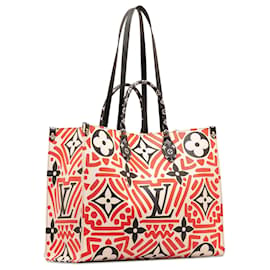 Louis Vuitton-Louis Vuitton Red Monogram Giant Crafty Onthego GM-Andere