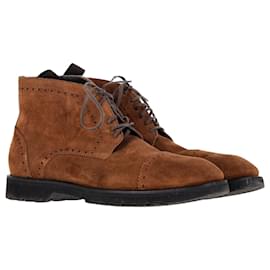 Tom Ford-Tom Ford Chukka Boots in Brown Suede-Brown