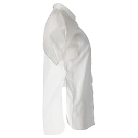 Giambattista Valli-Haut Giambattista Valli en coton blanc-Blanc