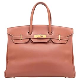 Hermès-brown 2003 Birkin 35 Bag in Togo Leather-Brown