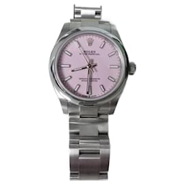 Rolex-Oyster Perpetual-Silvery