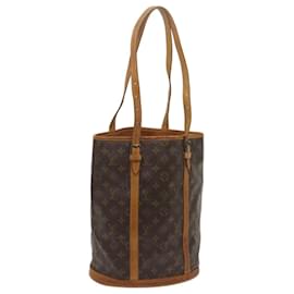 Louis Vuitton-LOUIS VUITTON Monogram Bucket GM Shoulder Bag Vintage M42236 LV Auth 68306-Monogram