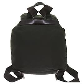 Prada-PRADA Backpack Nylon Green Auth ac2808-Green