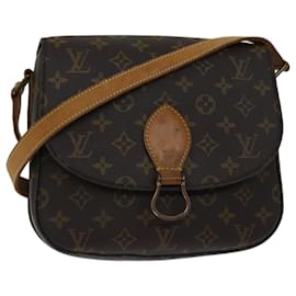Louis Vuitton-LOUIS VUITTON Monogram Saint Cloud GM Shoulder Bag M51242 LV Auth 68356-Monogram