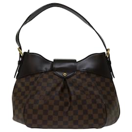 Louis Vuitton-LOUIS VUITTON Damier Ebene Sistina MM Shoulder Bag N41541 LV Auth 67646A-Other