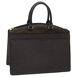 Louis Vuitton-Bolsa de mão LOUIS VUITTON Epi Riviera Noir preta M48182 LV Auth ep3589-Preto