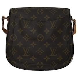 Louis Vuitton-LOUIS VUITTON Monogram Saint Cloud MM Shoulder Bag M51243 LV Auth 67382-Monogram