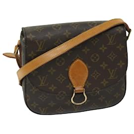 Louis Vuitton-LOUIS VUITTON Monogram Saint Cloud GM Shoulder Bag M51242 LV Auth yk10996-Monogram