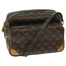 Louis Vuitton-LOUIS VUITTON Monogram Nile Shoulder Bag M45244 LV Auth 67636-Monogram