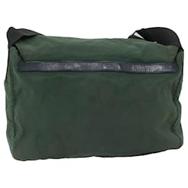 Prada-PRADA Shoulder Bag Nylon Green Auth ac2813-Green