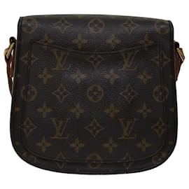 Louis Vuitton-LOUIS VUITTON Monogram Saint Cloud MM Shoulder Bag M51243 LV Auth 67726-Monogram