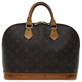 Louis Vuitton-Bolsa de mão M LOUIS VUITTON com monograma Alma M51130 Autenticação de LV 67802-Monograma